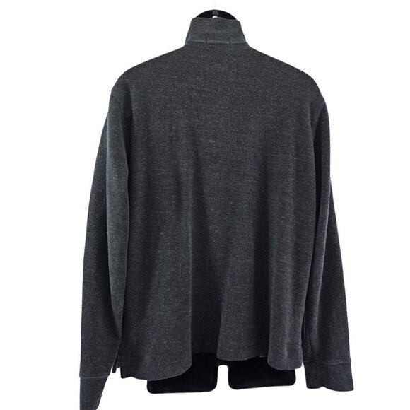 Polo Ralph Lauren Estate Rib Men's ¼ Zip 100% Cotton Pullover Sweater Size Large - Picture 12 of 16